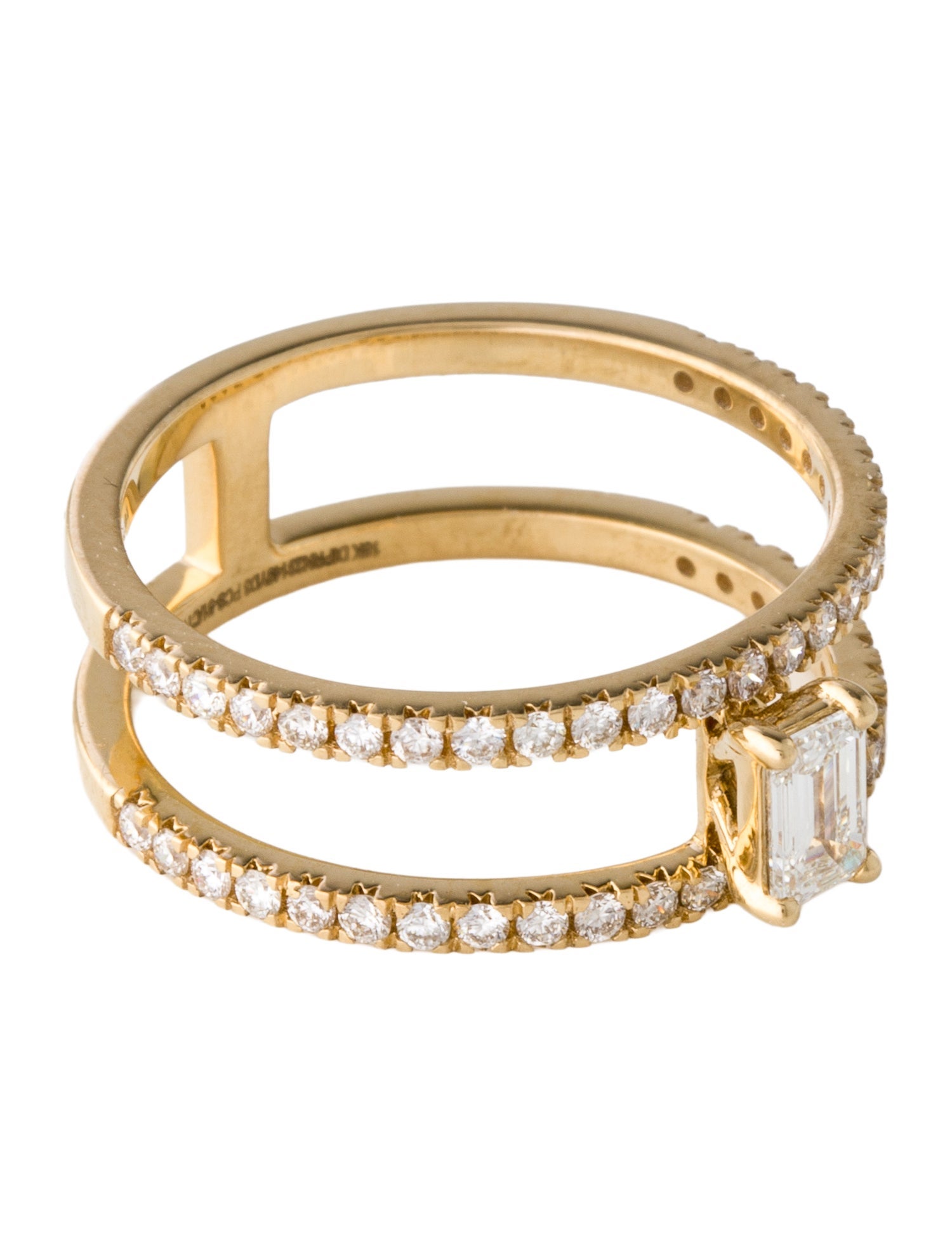 Ring 18K Diamond Cocktail