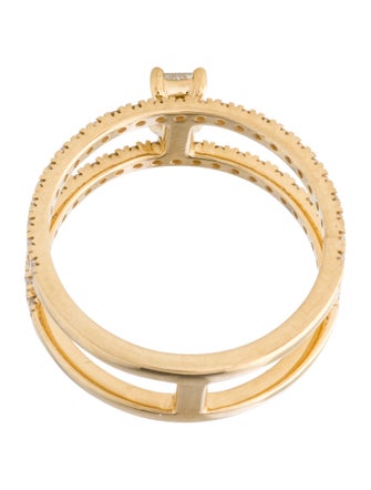 Ring 18K Diamond Cocktail Ring