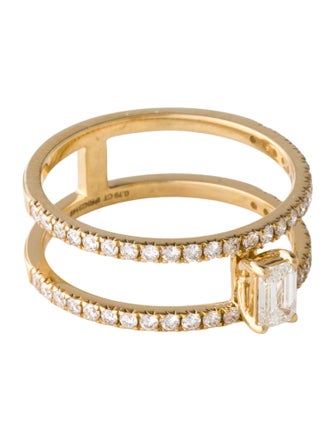 Ring 18K Diamond Cocktail Ring