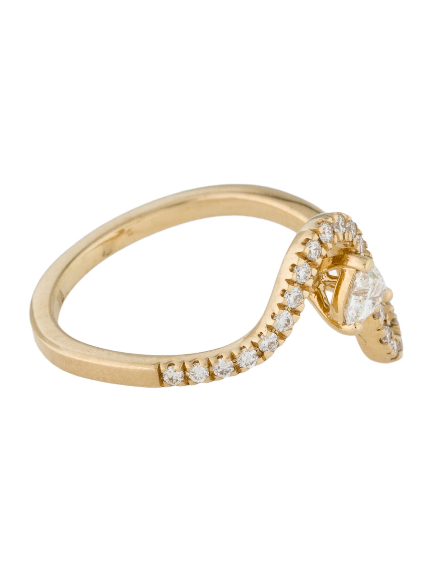 Ring 18K Diamond Cocktail Ring