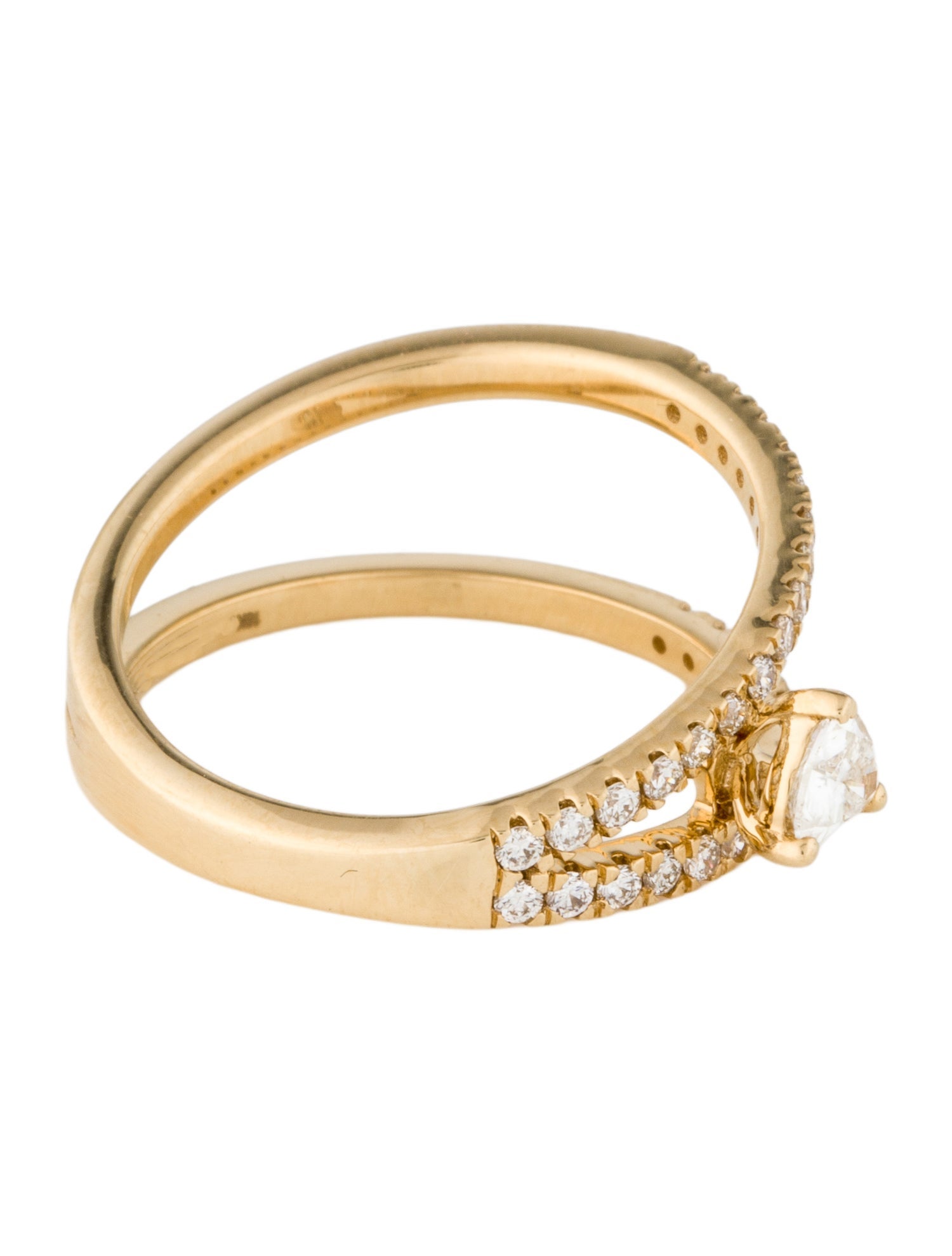 Ring 18K Diamond Cocktail Ring