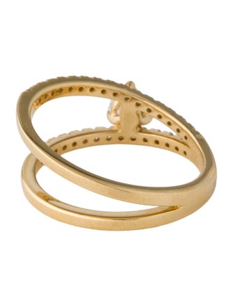 Ring 18K Diamond Cocktail Ring