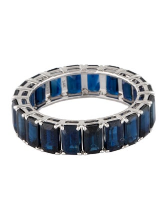 Ring 14K 7.60ctw Sapphire Band