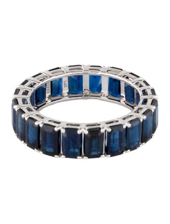 Ring 14K 7.60ctw Sapphire Band