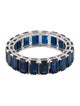 Ring 14K 7.60ctw Sapphire Band