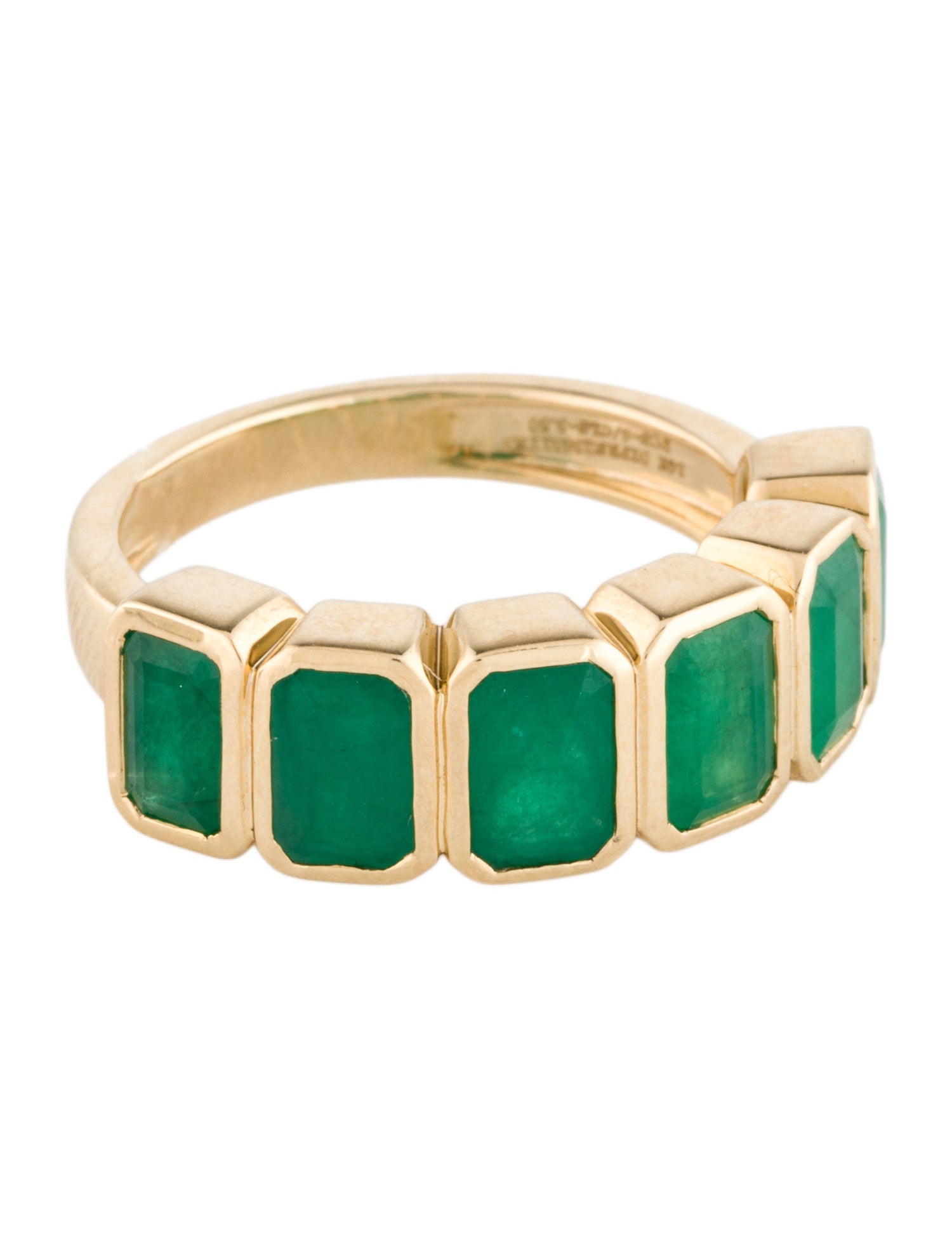 Ring 14K 3.50ctw Emerald Band