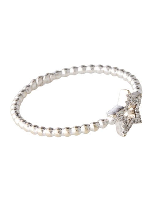 Ring 14K Diamond Star Cocktail Ring