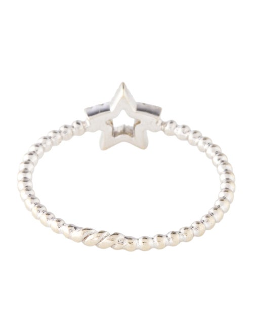 Ring 14K Diamond Star Cocktail Ring