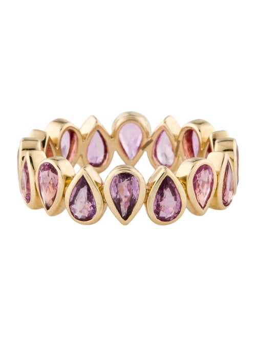 Ring 14K 3.31ctw Sapphire Eternity Bracelet