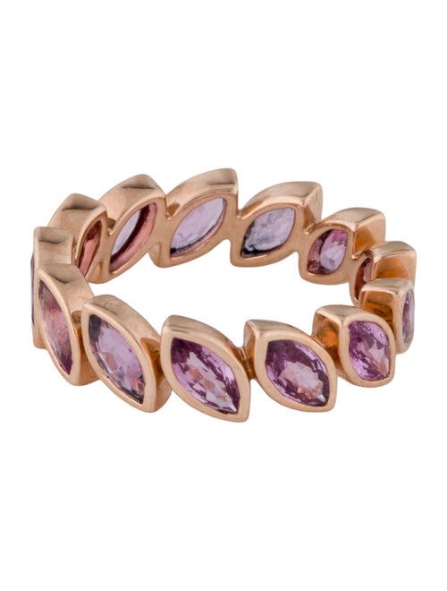 Ring 14K 3.92ctw Sapphire Eternity Band