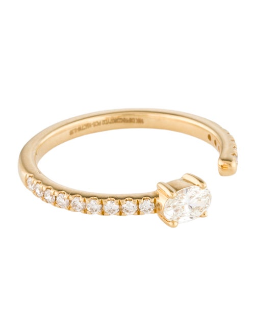 Ring 18K Diamond Open Band