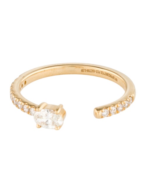 Ring 18K Diamond Open Band