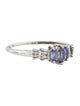 Ring 10K Tanzanite Cocktail Ring