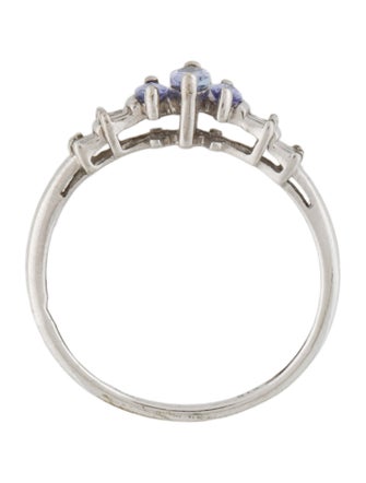 Ring 10K Tanzanite Cocktail Ring