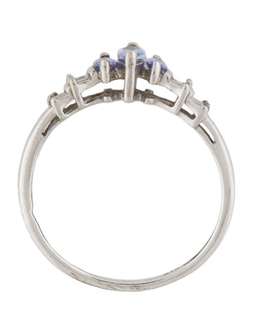Ring 10K Tanzanite Cocktail Ring