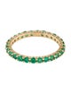 Ring 18K Emerald Eternity Ring