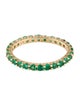 Ring 18K Emerald Eternity Ring