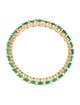 Ring 18K Emerald Eternity Ring