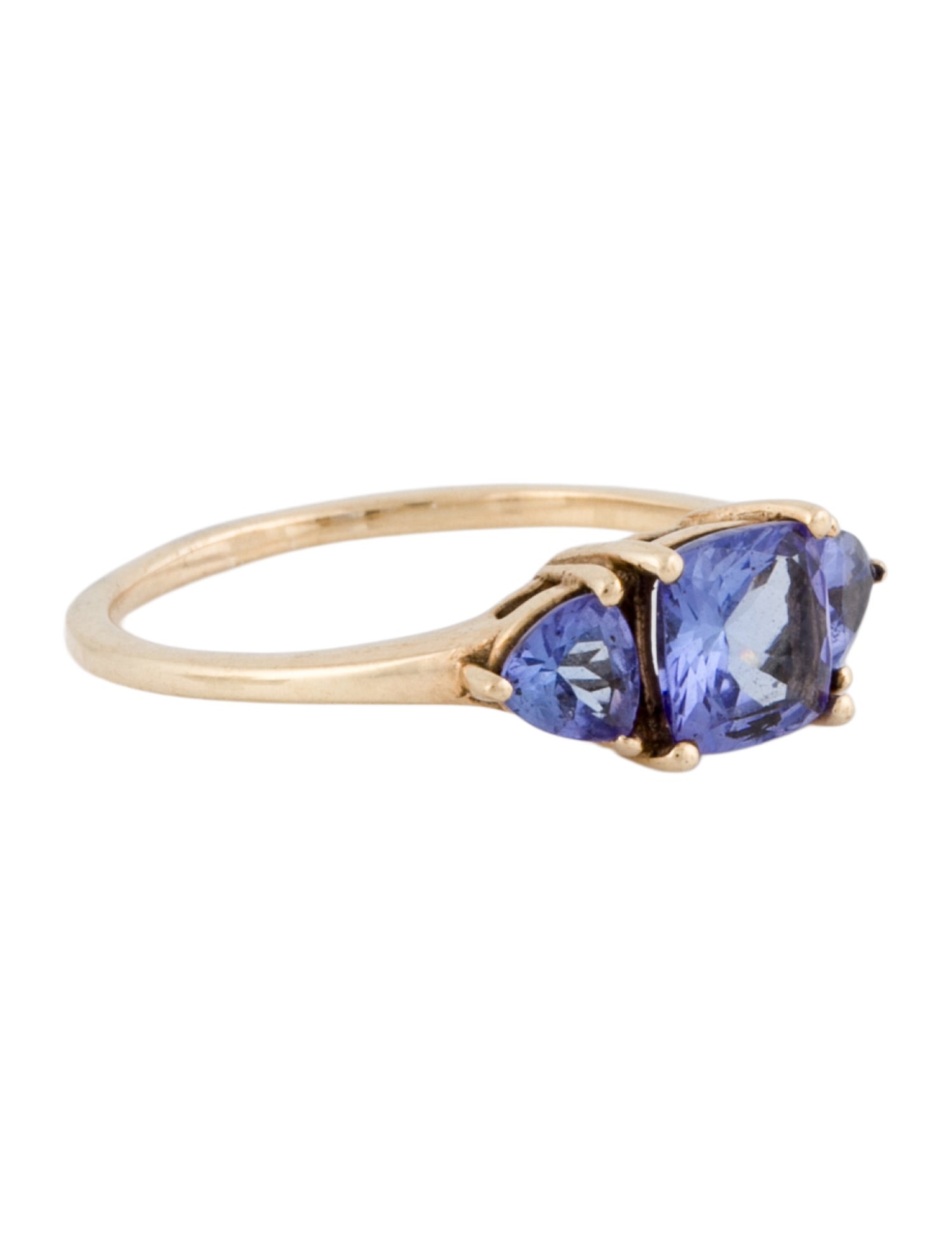 Ring 10K 1.42ctw Tanzanite Cocktail