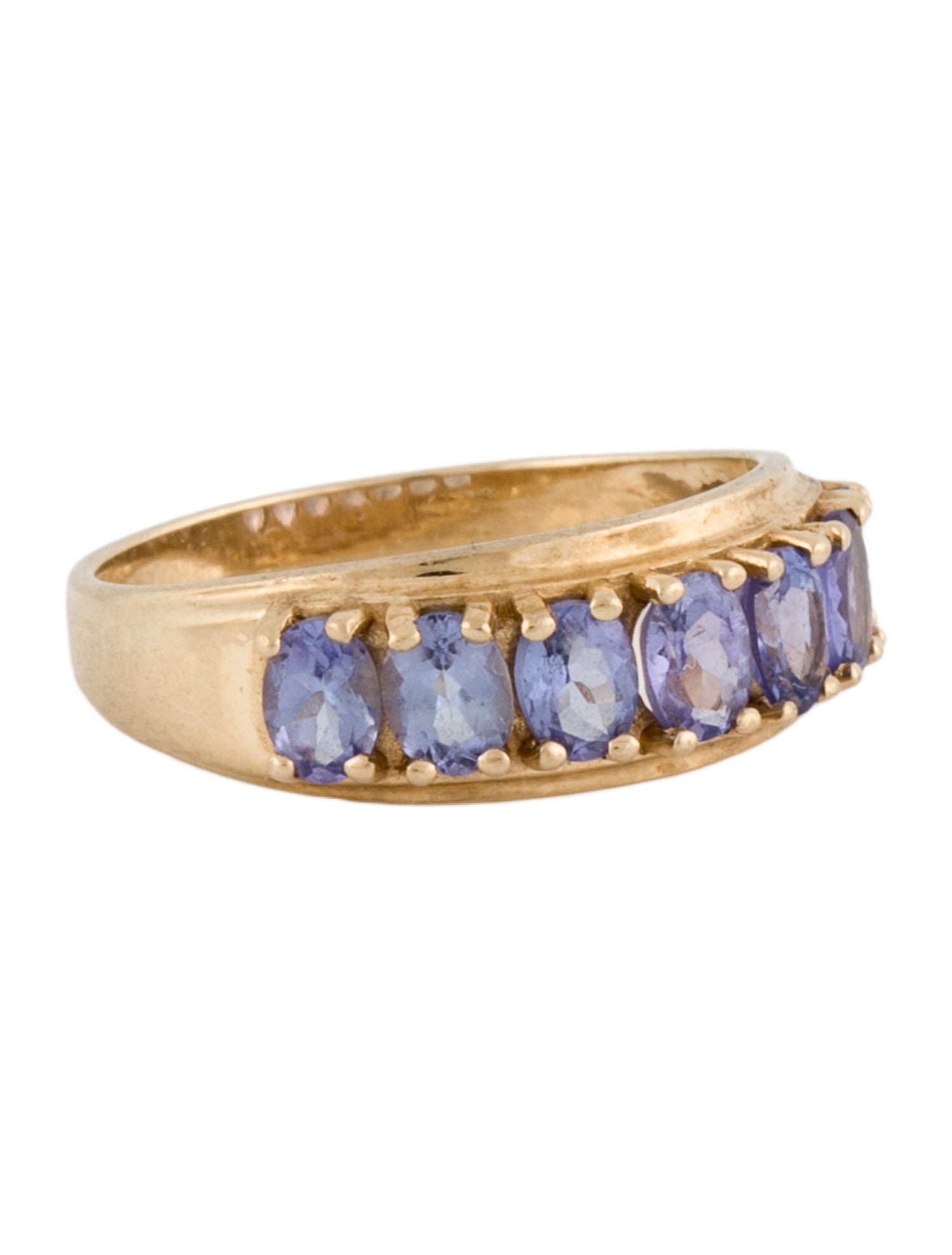 Ring 10K 1.28ctw Tanzanite Band