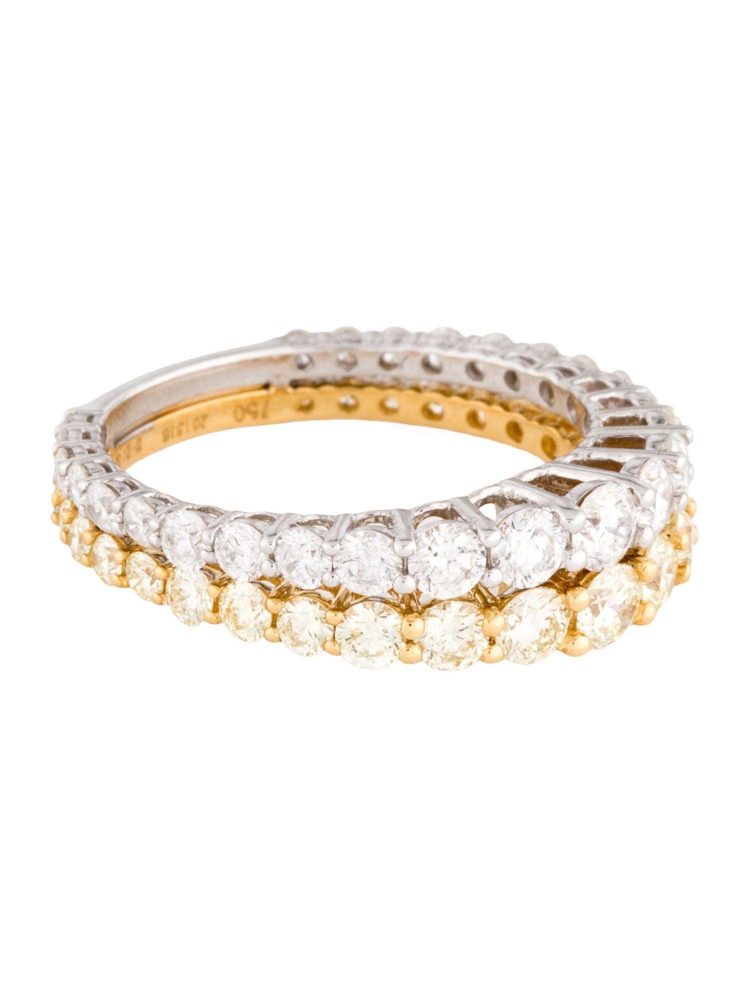 Ring 18K 2.18ctw Diamond Band