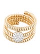 Ring 18K Diamond Coil Ring