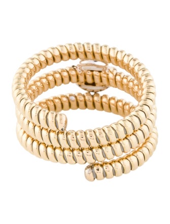 Ring 18K Diamond Coil Ring