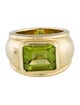 Ring 18K 4.80ct Peridot Band Ring