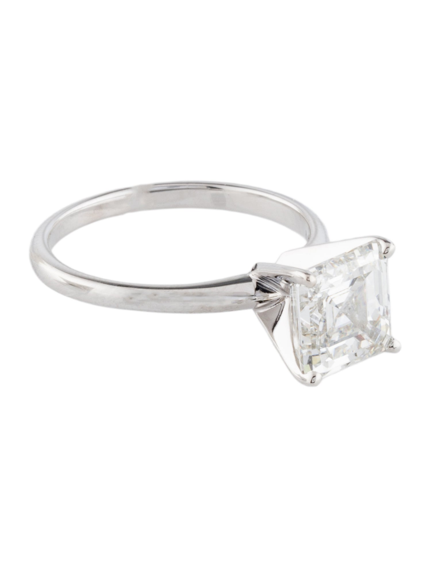Ring 14K 3.07ct Lab-Grown Diamond Engagement