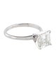 Ring 14K 3.07ct Lab-Grown Diamond Engagement Ring