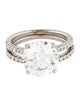 Ring 4.07ct Lab-Grown Diamond Wedding Set