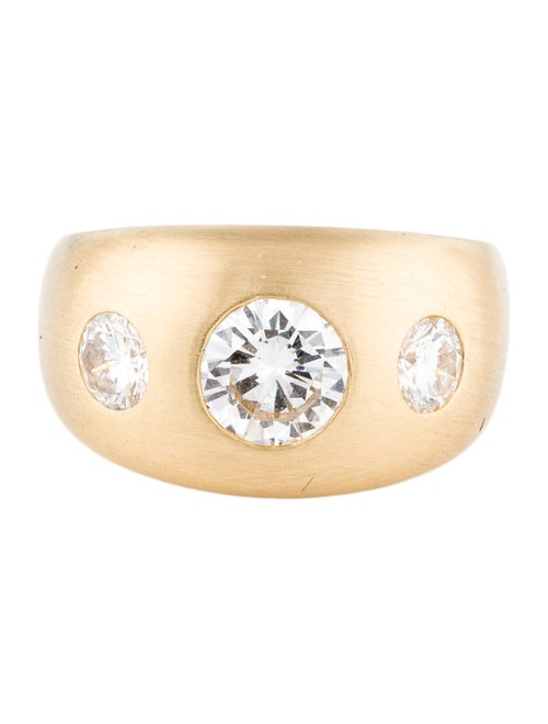 Ring Robert Clerc 1.62ctw Diamond 3-Stone Band