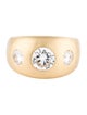 Ring Robert Clerc 1.62ctw Diamond 3-Stone Band