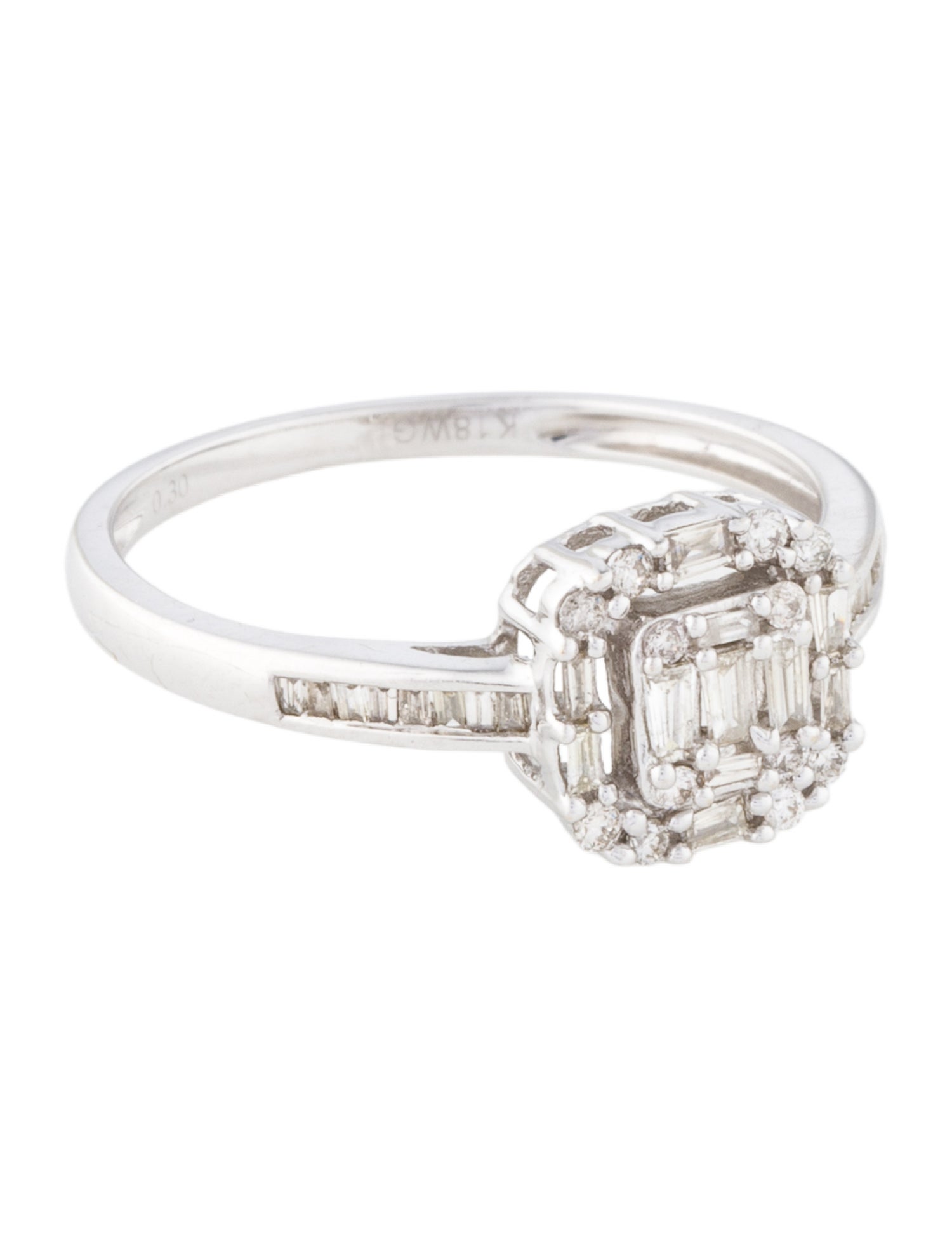 Ring 18K Diamond Cocktail Ring