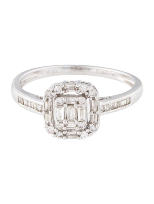 Ring 18K Diamond Cocktail Ring