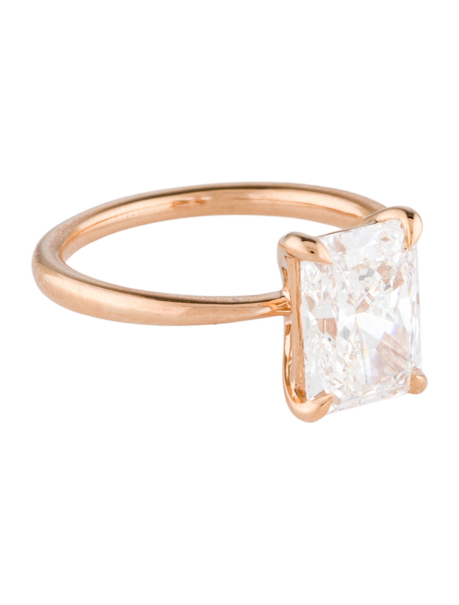 Ring 3.08ct Lab-Grown Diamond Engagement Ring