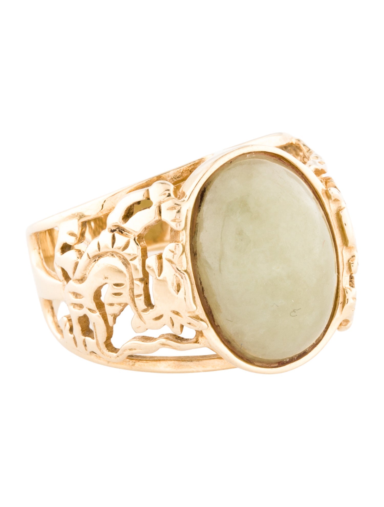 Ring 14K Jadeite