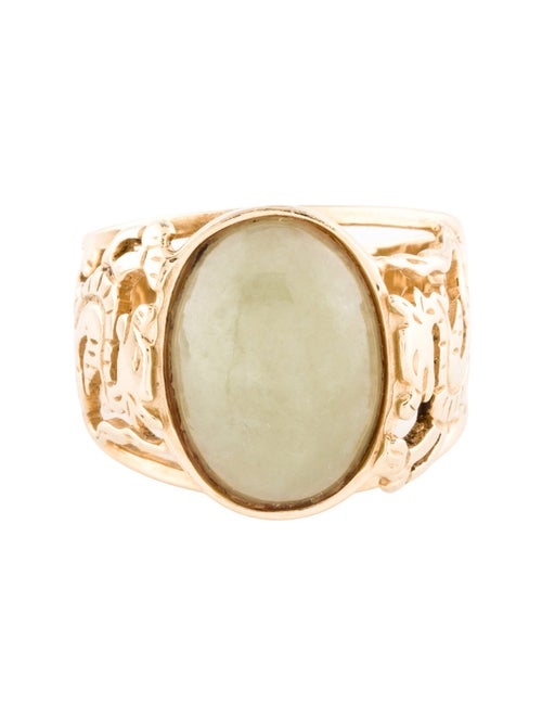 Ring 14K Jadeite Ring