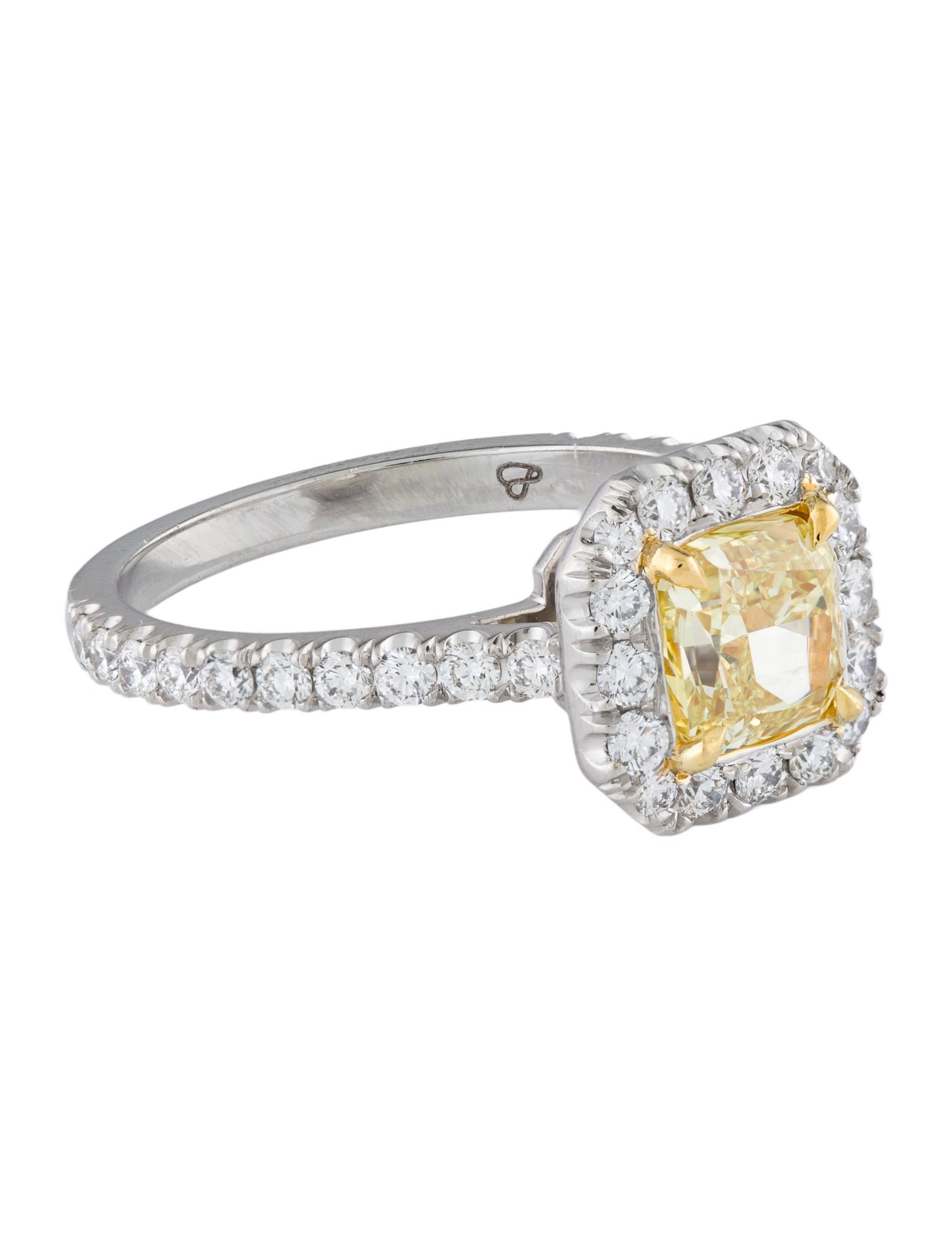 Ring Platinum 1.16ct Diamond Engagement