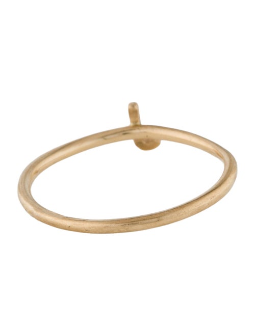 Ring 14K Initial 'J' Ring