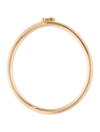 Ring 14K Initial 'J' Ring