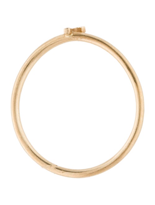 Ring 14K Initial 'J' Ring