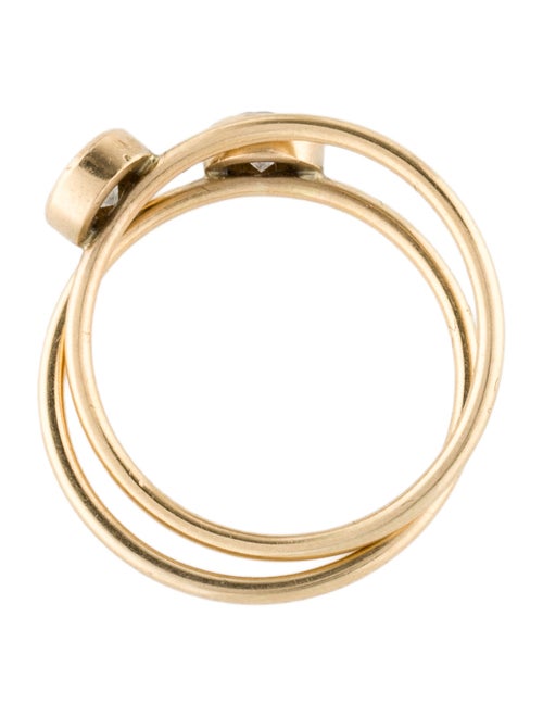 Ring 18K Diamond Cocktail Ring Set