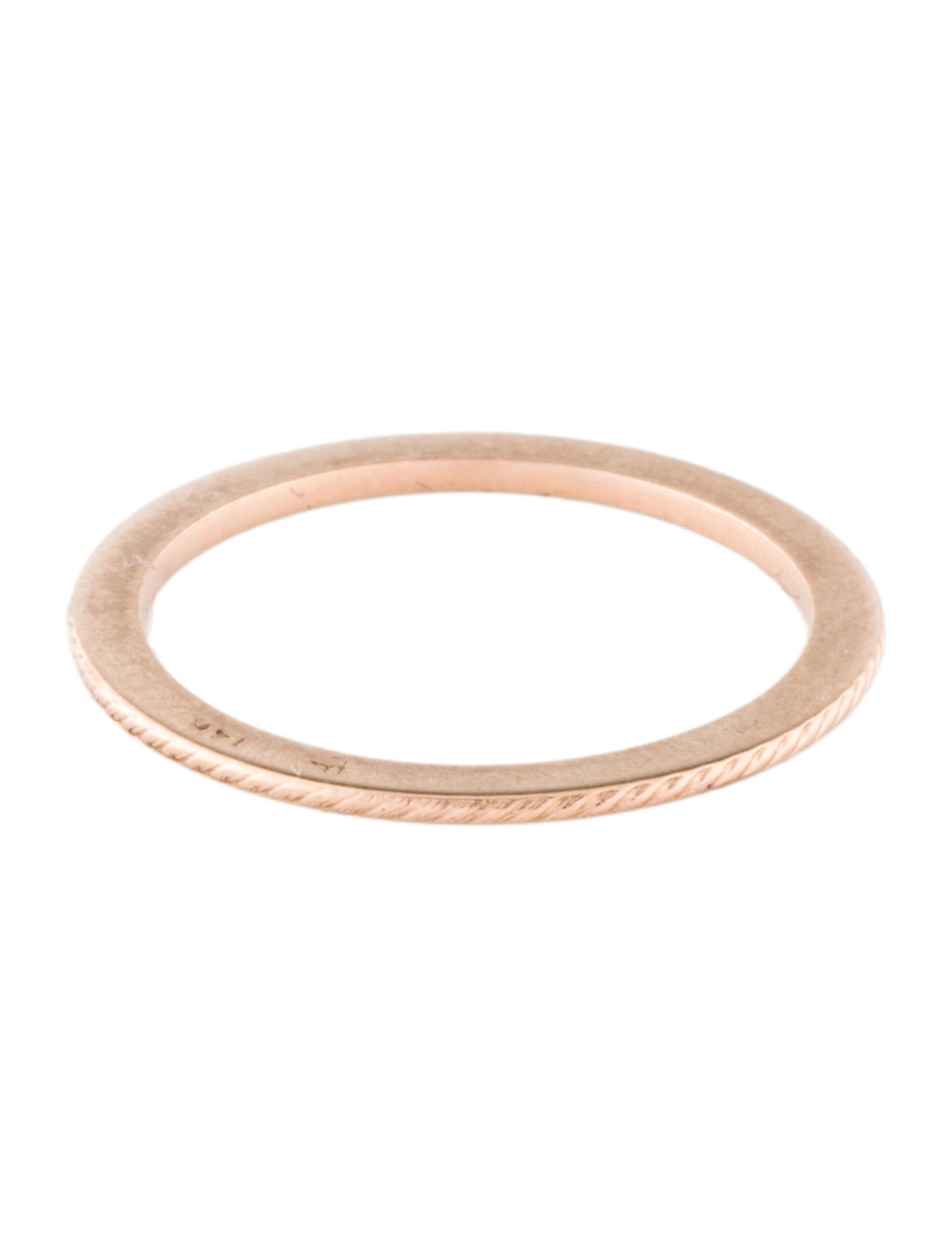 Ring 14K Textured Band