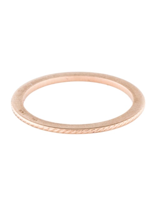 Ring 14K Textured Band