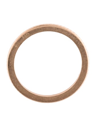 Ring 14K Textured Band