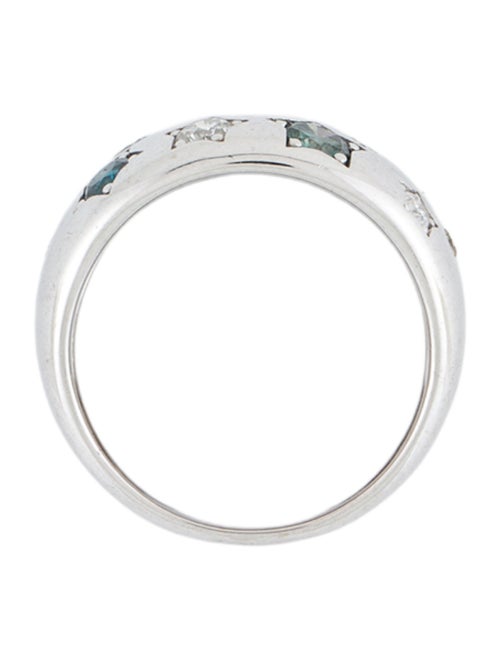 Ring 14K 1.18ctw Diamond Star Pavé Band