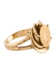 Ring 14K Coin Ccoktail Ring