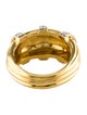 Ring 18K Diamond Groove Band