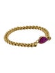 Ring 14K Ruby Chain Ring